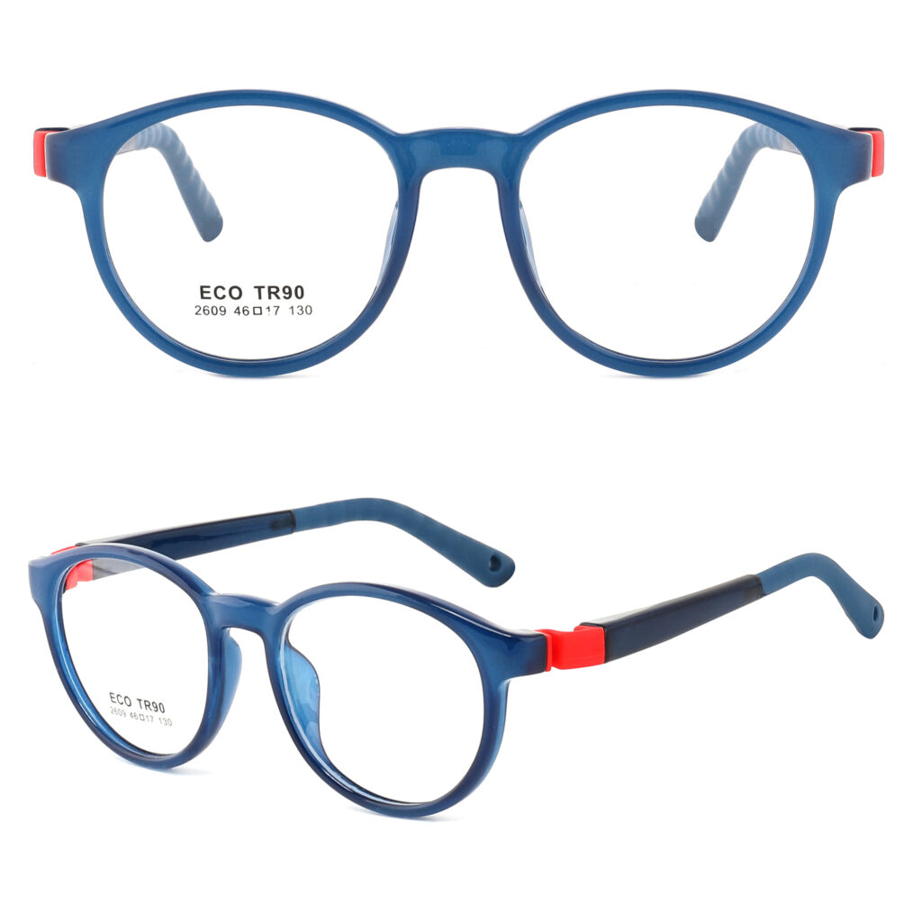 New Kids Flexible Round Eyeglasses - Kids Optical Frames